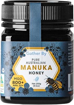 Liquid Gold Manuka MGO 800+ Pot de Miel de Manuka Australien Pur, Par Dr or, sans gluten (250 gramm).. Your e-commerce hub for everything — DIAYTAR Nigeria has you covered.