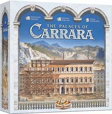Carrara Palace board game (second edition) by Jehm Brewer 2-4 players - Family board games - 60-90 minutes of play - Games for family game evening - 10 years and over - English version.. Why shop anywhere else? DIAYTAR Nigeria has it all, at prices you’ll love.