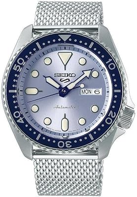 Automatic watch seiko, SRPE77K1, blue, 43 mm, bracelet, blue, 43 mm.. Transform how you shop with DIAYTAR NIGERIA's vast selection and budget-friendly delivery options.