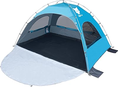 Night Cat portable solar campsite tent for 2 to 4 people with UV protection and 3 ventilated mesh windows to the floor, easy to install outdoors.. Nigeria's favorite online shopping platform, DIAYTAR offers unbeatable prices and delivery within a week.