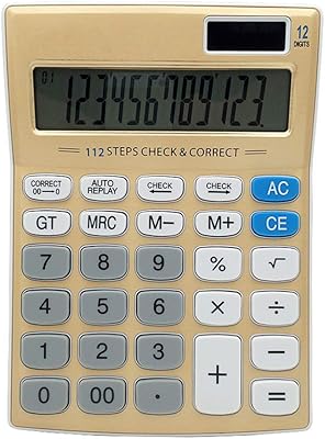 Large mingshin desktop calculator, double power solar battery with large 12 -digit LCD screen, essential calculation machine for office and house with an elegant design.. DIAYTAR NIGERIA: Making quality products accessible to all Nigerians at affordable prices.