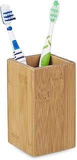 Square toothbrush in natural bamboo Relax Days, brown, 11.5 x 6.5 x 6.5 cm.. Experience the joy of discovery with DIAYTAR NIGERIA's vast catalog and nationwide affordable delivery.