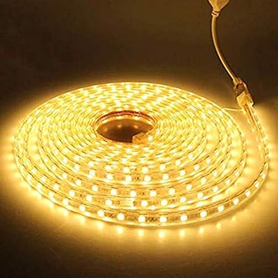 220 V LED light strip, 5 meters long - warm white.. Transform your shopping experience with DIAYTAR NIGERIA's vast product selection delivered at unbeatable prices.