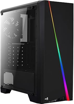 Aero Cool of medium -sized aero computer with RGB lighting of Ceylon - Black ACCM -PV10012.11.. Nigeria's most diverse e-commerce platform delivers quality and affordability to your doorstep in 5-8 days.