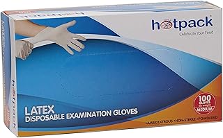 Disposable gloves in non -powered hotback latex, medium size, 100 pieces.. Enjoy a hassle-free shopping experience with DIAYTAR Nigeria, where products are categorized for your convenience and delivery is always on time.
