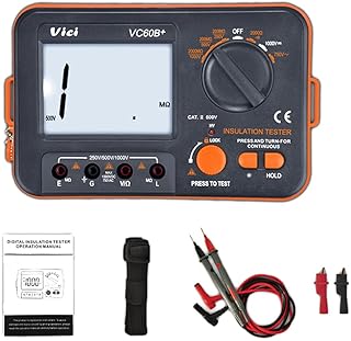 Babypsky VC60B High-precision portable digital insulation resistance tester with backlighting.. DIAYTAR NIGERIA: Revolutionizing how Nigerians shop with affordable prices and prompt delivery services.