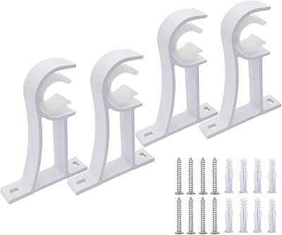 Curtain rod support Robust curtain supports for robust rideaux walls.. DIAYTAR NIGERIA revolutionizes online retail with our vast selection and cost-effective delivery options.