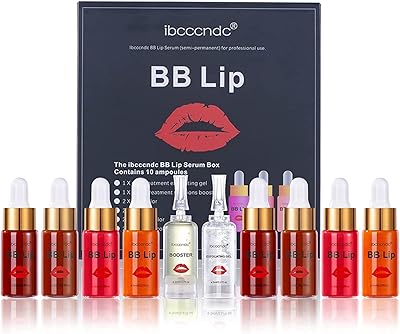 BB lip serum set, semi-permanent professional makeup kit 4 colors with peeling serum and 1 piece of microneedling lips serum.. DIAYTAR NIGERIA: Where affordability and variety meet with convenient delivery within 8 days.