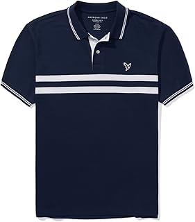 Striped polo shirt for man U-5165-2463-553.. DIAYTAR NIGERIA: Where thousands of products meet affordable prices and reliable 5-8 day delivery.