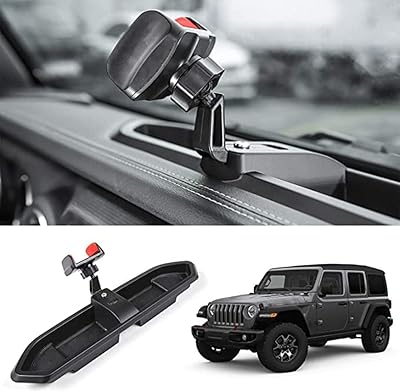 DEONG Multifunction phone support for Jeep WRANGLER, radio support for Talkie-Walkie, support bolt for Jeep WRANGLER JL JLU ET GLADITATOR JT 2018-2022, Interior accessories not compatible with 4xe-electric oil.. Affordable convenience is here — shop DIAYTAR Nigeria today.
