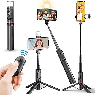 TECOM SELFIE WORK For mobile phone from 4.5 to 6.2 inch, stretchy up to 85 cm, selfie pole on tripod with bluetooth mobile phone support (Q12S black).. Discover the joy of online shopping with DIAYTAR NIGERIA's budget-friendly prices and reliable shipping.