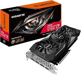 Gigabyte Graphic Card AMD Radeon RX 5700 XT OC-8GD 8 GB GDDR6 HDMI/3XDP graphics card.. Experience shopping freedom with DIAYTAR NIGERIA's comprehensive platform and reliable shipping service.