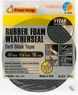 Ribbon adhesive in rubber foam Frost King R338H.. DIAYTAR NIGERIA: Where every shopping need is met with affordable prices and timely delivery.