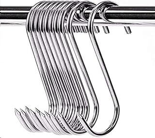 Meat hooks (4 "x 4 mm), 20 pieces, 304 stainless steel butcher hook, meat hook tool to hang, dry, plug, smoke, toast.. Nigeria's most loved e-commerce platform delivers affordable shopping solutions to your doorstep.