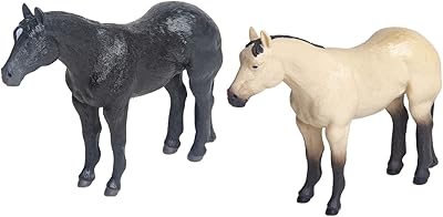 Quarter Horse Little Buster Toys - black and suede pack.. Easy checkout, quick delivery — shop now on DIAYTAR Nigeria.