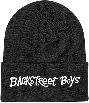 Bonnet with Backstreet logo for Global Merchandising Black Merchandising Unique.. DIAYTAR NIGERIA makes online shopping accessible to all with budget-friendly prices and reliable delivery.