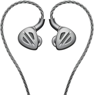 Supra-auricular wire earphones View HD 1DD + 6BA with detachable cable.. Affordable luxury and fast service — only on DIAYTAR Nigeria.