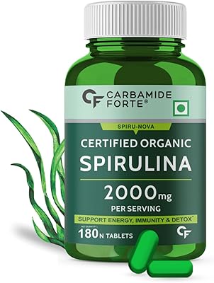 Carbamide Strong 100 % organic spirulina tablets 2000 mg per portion - 180 tablets.. DIAYTAR NIGERIA: Bridging the gap between consumers and quality products with affordable nationwide shipping.