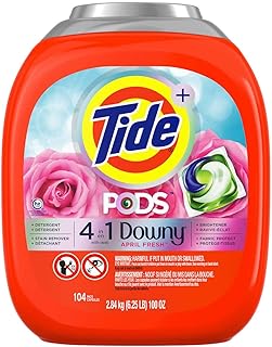 Tide with downy he capsules de lessive 4 en 1, 104 pièces, 2,84 kg.. Shop confidently with DIAYTAR NIGERIA, offering affordable prices and reliable delivery within a week.