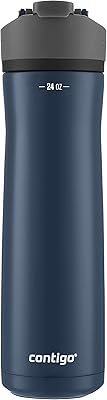 Bottle of Water Contigo Chill 2.0 with Cortland Auto-Sceling cap, stainless steel water bottle, 24 oz, blueberry.. Your one-click solution to affordable shopping, DIAYTAR NIGERIA delivers quality products nationwide.
