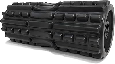 Strong 321 Foam Roller - High intensity deep tissue masseur with vertebral channel, for muscle massage and release of myofascial trigger points, with 4K ebook - Black.. DIAYTAR NIGERIA transforms online retail with our affordable platform and dependable shipping service.