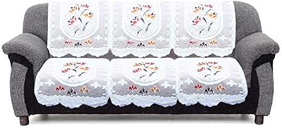3 -seater sofa cover in Floral Cotton Kubar Industries, Lot of 2 rooms, Cream, Kubmarta04924 model, size 178 × 74 cm.. Shop with purpose at DIAYTAR NIGERIA, where diverse selection meets budget-friendly nationwide delivery.