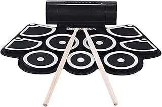 Foldable and portable electronic battery made up of 7 silicone drums and used as a digital interface for music instruments with chopsticks to play on it.. Your ideal shopping companion, DIAYTAR NIGERIA offers unmatched variety with delivery within a week.