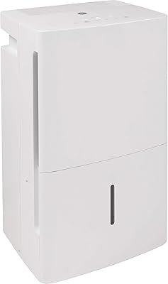 Portable dehumidifier Ge Energy Star of 35 pints, perfect for the bedroom, the basement and the garage, ideal for very humid areas, complete with empty bucket alarm, clean filter alarm and LED digital control, white.. DIAYTAR NIGERIA makes quality accessible with low prices and reliable 5-8 day nationwide delivery.