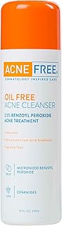 Acnefree oil -free acne cleaner, facial cleaner for the face against 2.5 % acne with glycolic acid to prevent and treat 236 ml buttons.. Transform your online shopping experience with DIAYTAR NIGERIA's affordable and diverse marketplace.