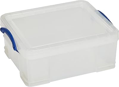 18 -liter reilly useful container - transparent, height 48 cm x width 48 cm x depth 20 cm.. DIAYTAR NIGERIA brings a world of products to your fingertips with affordable prices and quick delivery.