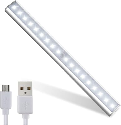 LED cupboard light, cupboard lights with motion detector, rechargeable by USB, lamp portable lamp at 14 LEDs for toilet closet, cabinet, stairs, kitchen, to be climbed anywhere with magnetic tape.. Shopping has never been easier — DIAYTAR Nigeria delivers it all in 5–8 days.