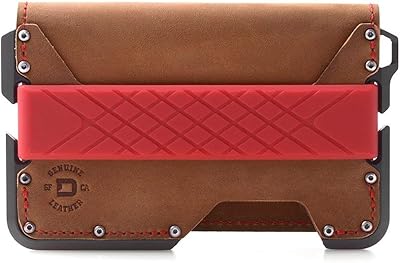 Danjo D01 DAPPER EDC portfolio - Made in the United States - Real leather, CNC aluminum, RFID blockage.. DIAYTAR NIGERIA: Where smart shoppers find everything they need at prices they can afford.