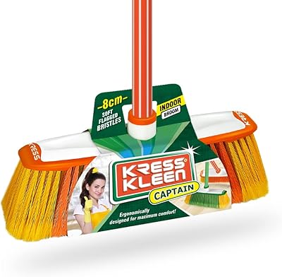 Chris Klein Captain Broom (interior broom with soft hair), 8051_orange.. Shop with confidence at DIAYTAR NIGERIA, enjoying competitive prices and delivery within 8 days.