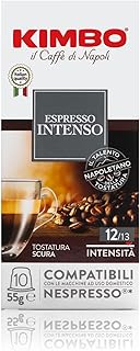Kimbo Nespresso Intense coffee capsules, 55 g (10 packet).. DIAYTAR NIGERIA: Your trusted partner for affordable online shopping with reliable delivery timeframes.