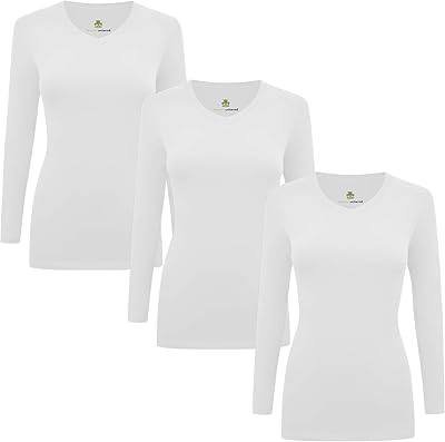T -shirt under Natural Uniforms for Women's Scrub, V -neck, Long sleeves - Pack of 3.. Nigeria's fastest-growing e-commerce site offers unbeatable prices and delivery within 8 days.