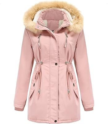 Winter jacket lined in false fleece hooded collar for women.. Discover endless possibilities with DIAYTAR NIGERIA's extensive product range and affordable shipping.
