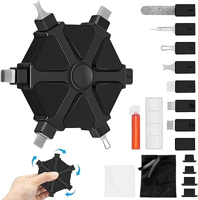 Telephone cleaning kit for iPhone charger port, airpod cleaner repair tool for loading, headphones, iPad Pro speaker, clean electronic mobile phones for Lightning cable and connector with cleaning putty.. Shop confidently with DIAYTAR NIGERIA, offering affordable prices and reliable delivery within a week.