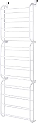 Whitmore shoe shelf above the door may contain 36 pairs of shoes, white.. DIAYTAR NIGERIA combines extensive product options with budget-friendly prices, delivered in 5-8 days.