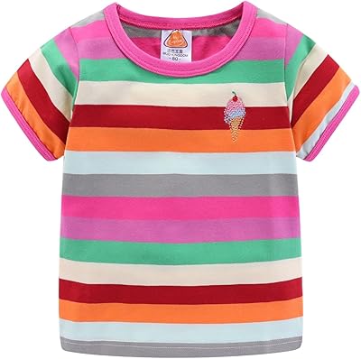 Rainbow t-shirt for boy.. DIAYTAR Nigeria: Great value, fast delivery, and endless options.