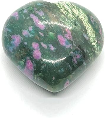Precious stone carved in zoysite ruby/pocket stone in the shape of a heart/healing reiki and crystal grid for the natural balancing of the chakras of the.. Experience shopping without compromise at DIAYTAR NIGERIA, with vast selection and quick delivery.