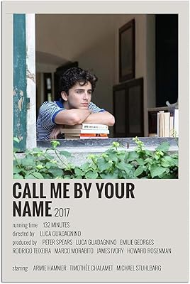 Poster Call me by your name Timothée Chalamet MERCH Wall Decoration Decoration.. Need it fast? DIAYTAR Nigeria ships in just 5 to 8 days nationwide.