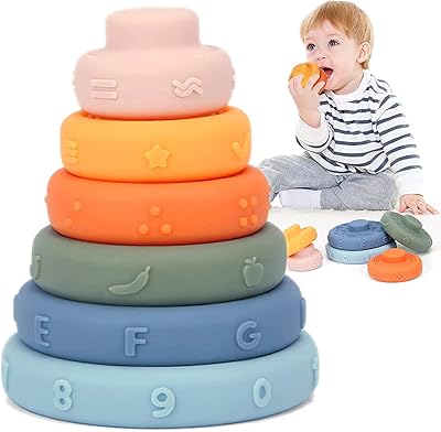 Baby dentition toys stackable toys stacked toy toy.. DIAYTAR NIGERIA: Transforming online retail with affordable prices and consistent 5-8 day nationwide delivery.