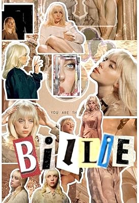 Billie Eilish poster for the house, the office, the student room | Aesthetic poster | Bilelsh02 wall decoration (18 x 12 inches).. DIAYTAR NIGERIA brings the marketplace home to you with affordable prices and delivery in 5-8 days.