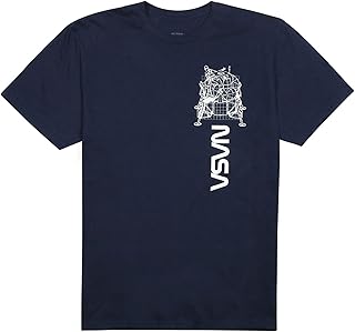 T -shirt for men Cotton Soul - NASA - Stripe Shuttle - Marine.. DIAYTAR NIGERIA: Bridging the gap between consumers and quality products with affordable nationwide shipping.