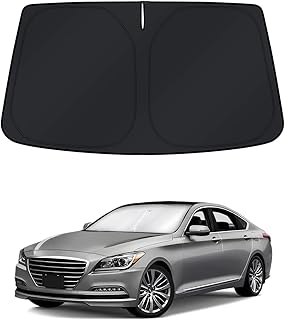 Castron sun visor for Hyundai Genesis 2015 2016, a foldable sun visor that blocks ultraviolet rays and keep your car in the fridge.. DIAYTAR NIGERIA transforms online retail with unbeatable prices and consistent delivery timeframes.