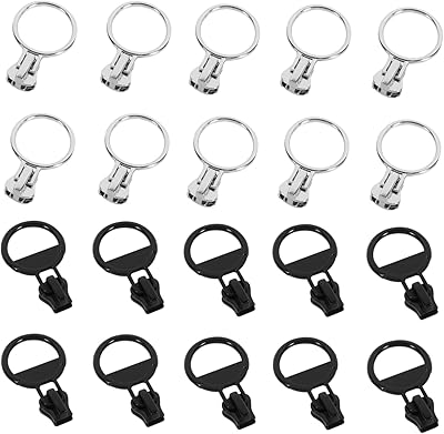 Coheali 20 pieces Nylon zipper Back Bag Extension Ring Suitcase label Lightning Lightning Lightning tabs Extension Pulsed clothing Tub.. Shop with confidence on DIAYTAR Nigeria — quality products and timely delivery.