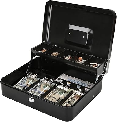 JSSMST Grande Pigure with lock - New metal piggy bank 100% Sure 2017, 1.8 l x 9.5 l x 3.5 h, black, SM -CB0501L.. DIAYTAR NIGERIA brings the marketplace to every Nigerian home with affordable prices and quick delivery.