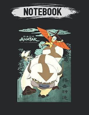 Line notebook: Avatar: The last air master Apple Momo & Aang in Flight 140 pages - 70 sheets - 8.5x11 inch.. DIAYTAR NIGERIA: Your partner in affordable online shopping with reliable 5-8 day shipping nationwide.