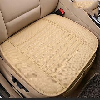 AUMEREER Breathable car indoor seat cover, cushion carpet for car supplies, leather office chair in general four seasons (beige).. DIAYTAR NIGERIA combines affordability with convenience, delivering your purchases within 5-8 days.