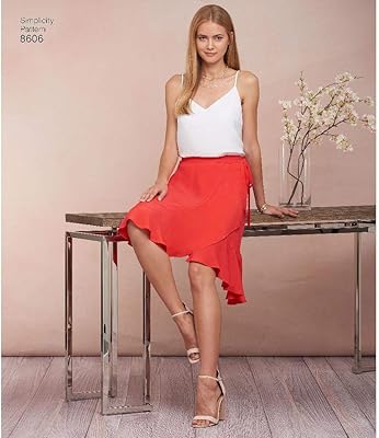 Simplicity Creative Patterns US8606h5 Sewing pattern Skirts and Pants, H5 (6-8-10-12-14).. DIAYTAR NIGERIA: Empowering Nigerians with access to affordable products and reliable 5-8 day delivery.